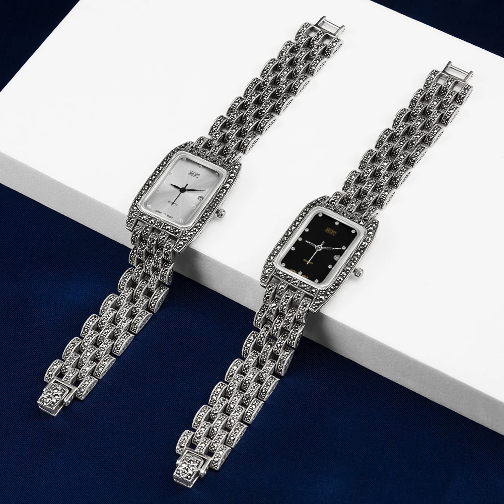 Reloj de Pulsera Rectangular d - Luxury Watch Thailand reseña y precio