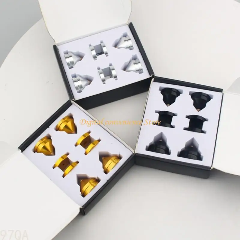 97QA Universal Gload -głośniki Izolacja Stopy Podkładki bazowe stożkowe maty odporne na maty Wysoka konfiguracja