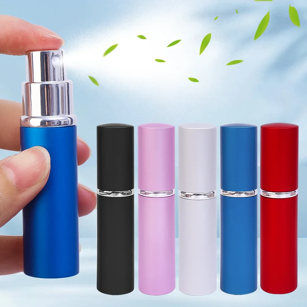 5ml Perfume Travel Refillable Portable Mini Perfume Atomizer Travel Perfume Bottle Scent Pump Case for Traveling Essentials