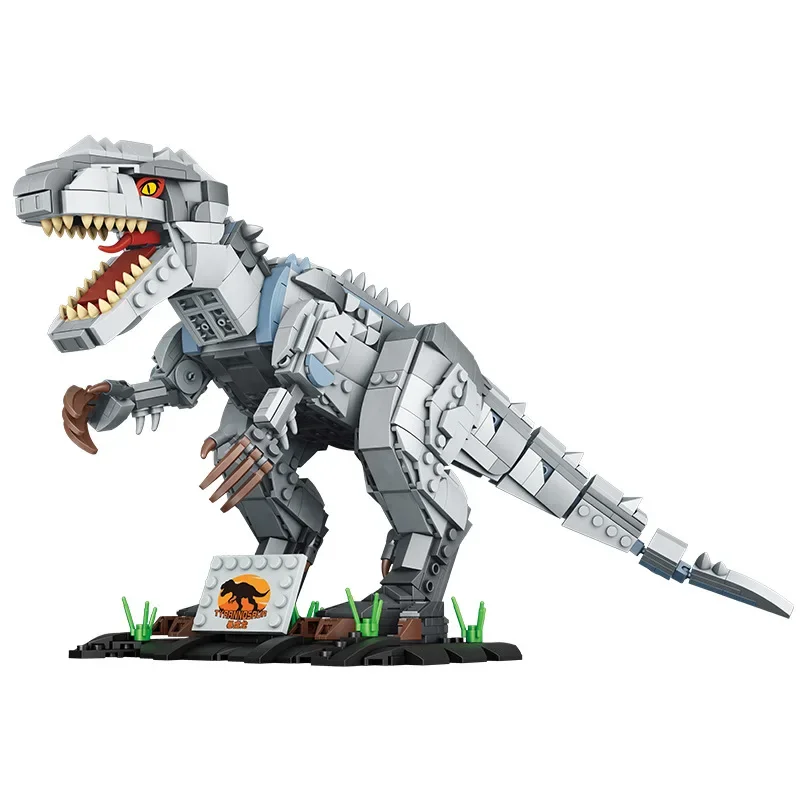 Dinosaur World Tyrannosaurus Rex Building Blocks Tyrannical Dragon Toys Bricks Park Birthday Toys Gifts for Boys