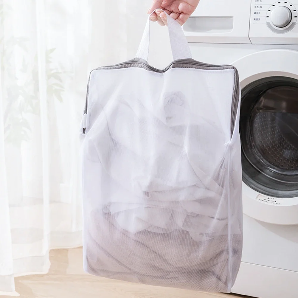 4PCS 3D Laundry Bag WithDrawable Mesh Bag Washing Machine Filter Mesh Bag Anti Deformation Laundry Bag