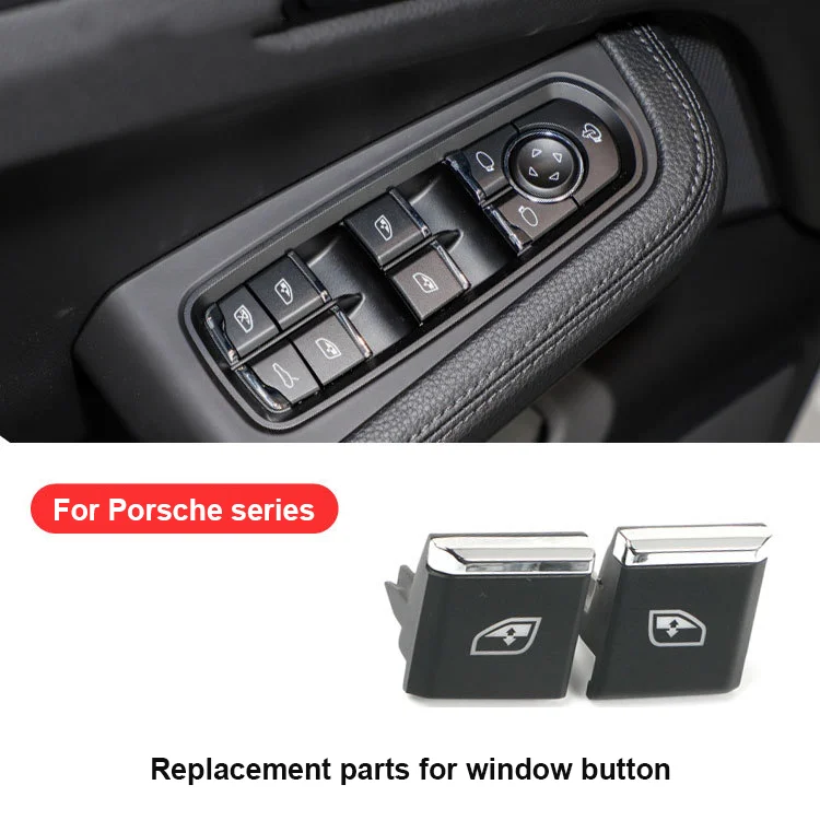 

Для Porsche Cayenne Panamera 2010-2016 Macan 2014-2018 замена кнопки подъема окна водителя пассажира