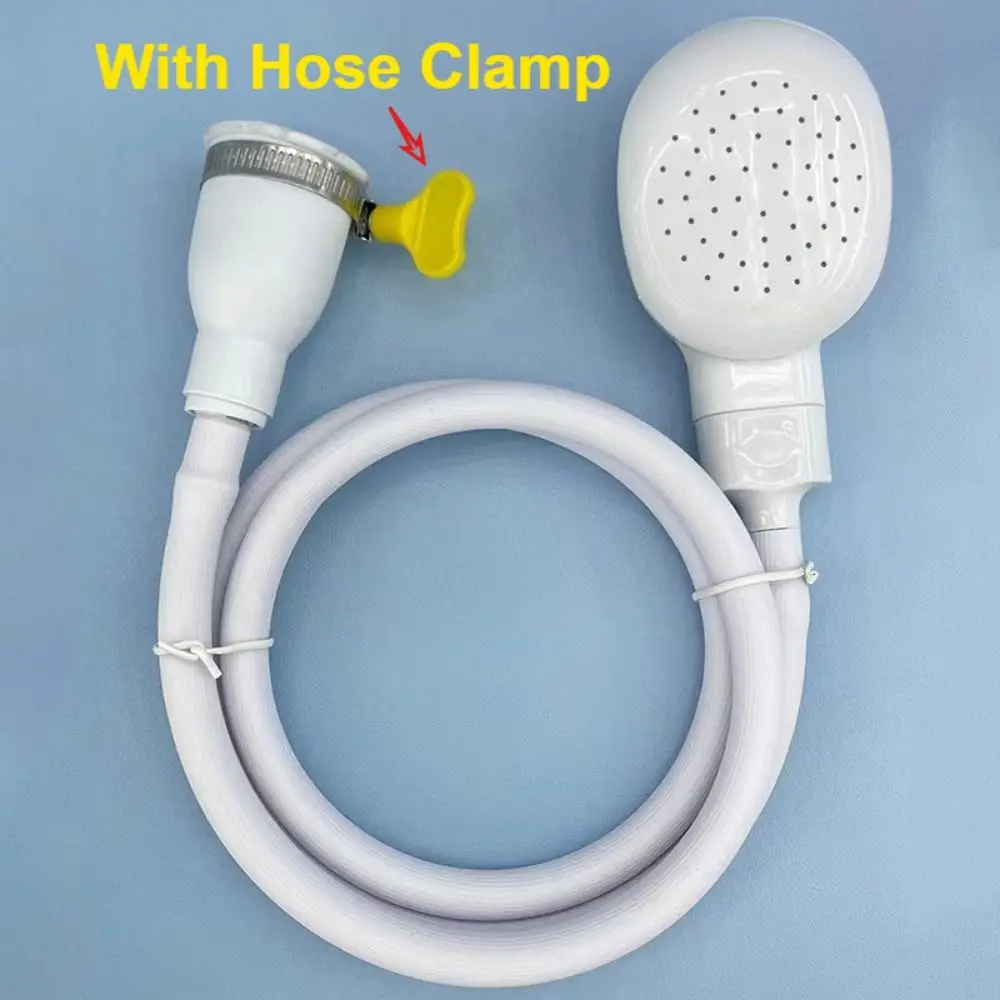 

Гибкий резиновый шланг-распылитель для крана 360° ° Вращающаяся насадка для душа для собак, ручной регулируемый распылитель для душа для животных, шланг-распылитель