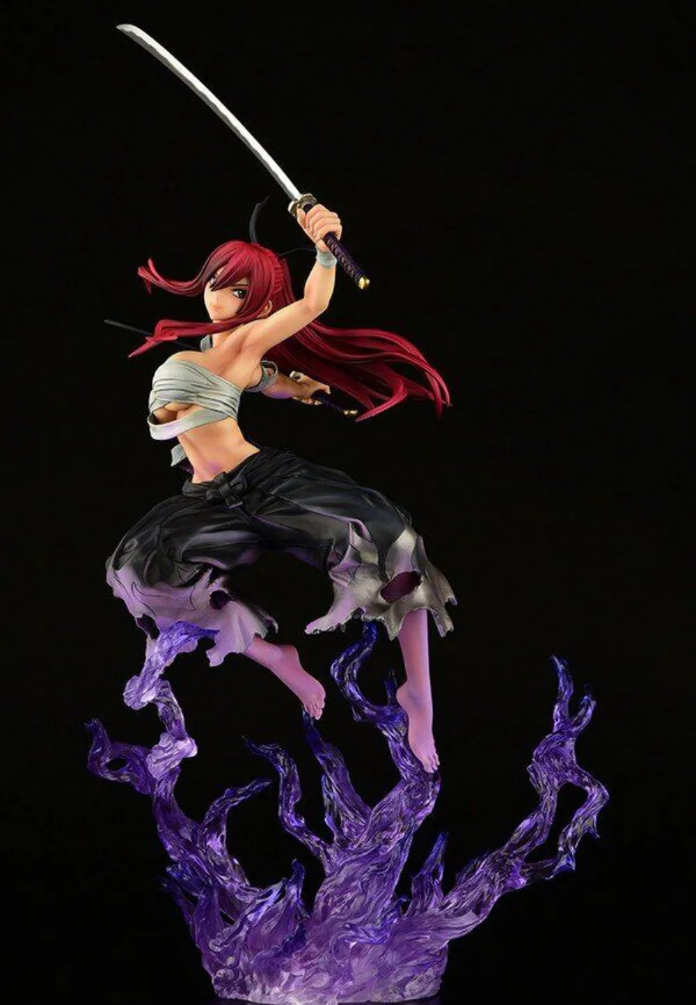 

‌ Оригинал ‌ Совершенно новая фигурка OrcaToys Erza Scarlet Samurai Blazing Glory Black Ver. Коллекционная фигурка Fairy Tail: модель для подарка