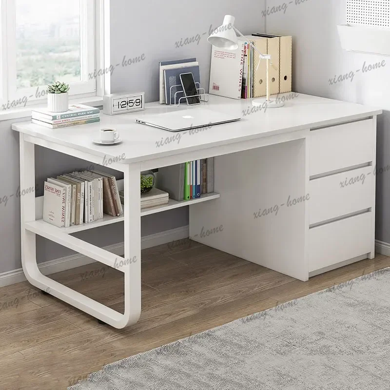 Modern Study Office Desk Aesthetic Relaxing Creative Clear Fashion Accent Office Desk Living Room Meuble