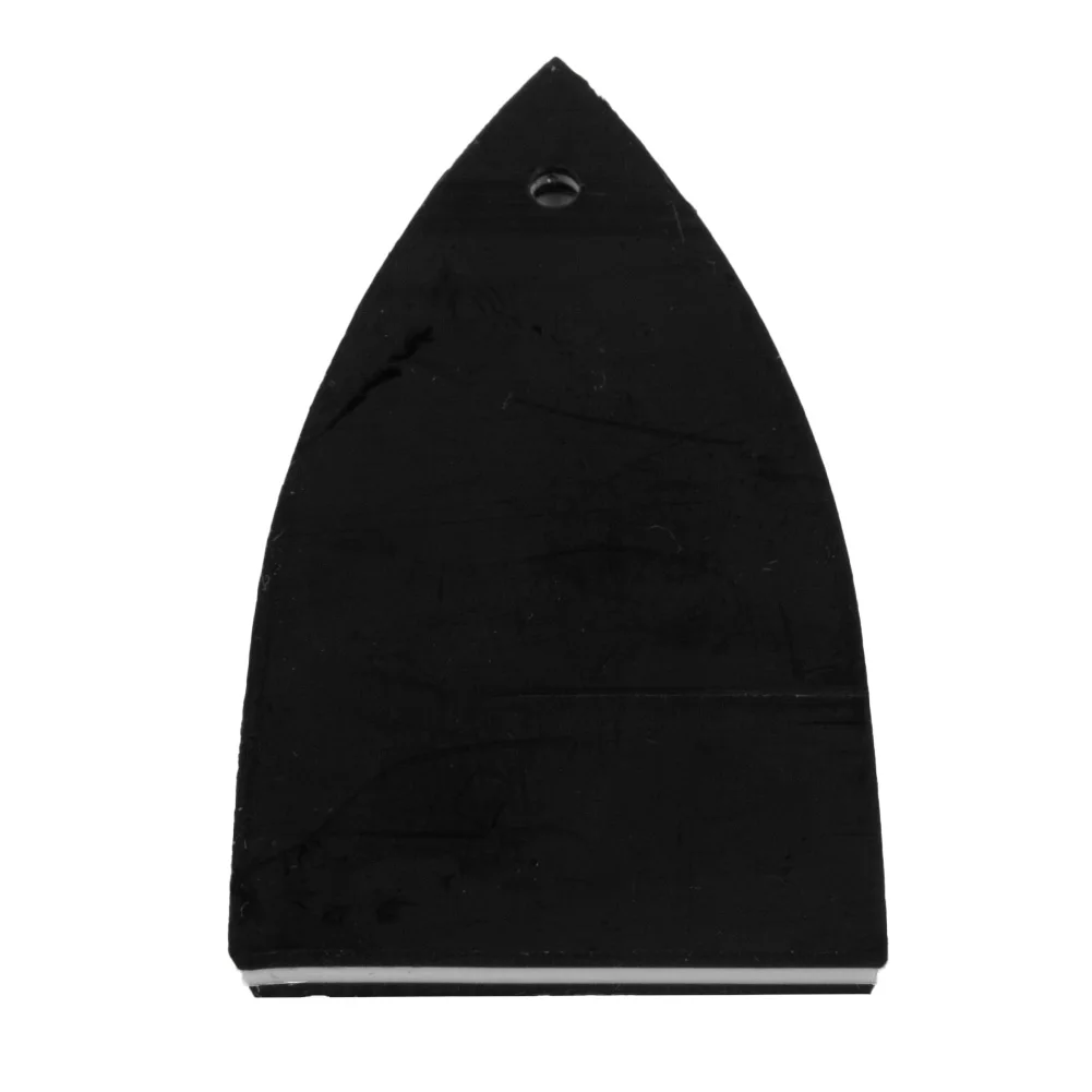 High Quality Truss Rod Cover Parts & Accessories For Electric Guitars Triangle Type White & Black 1.72x0.98x0.07Inch