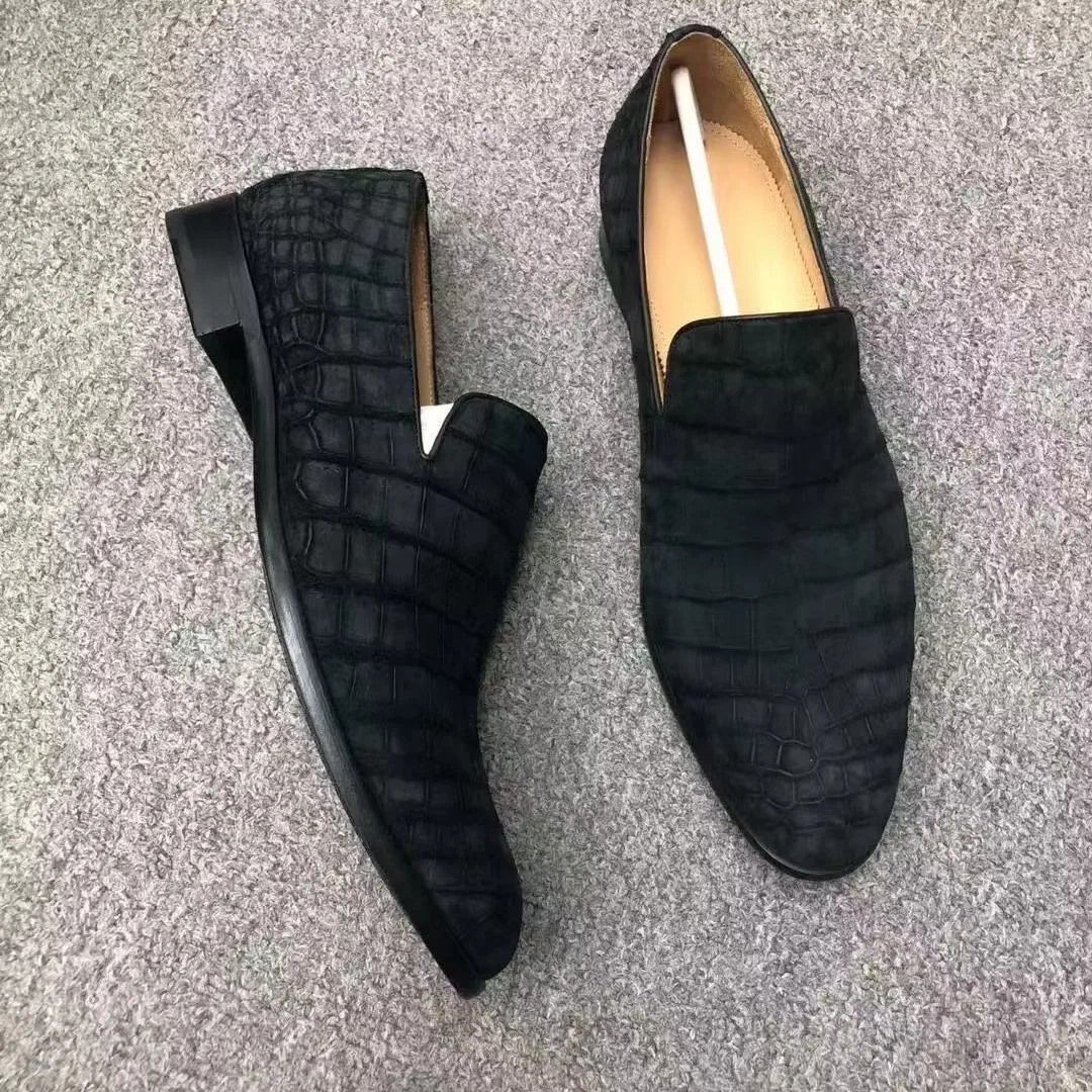 yingshang new men formal shoes male crocodile shoes wendding business shoes Matte