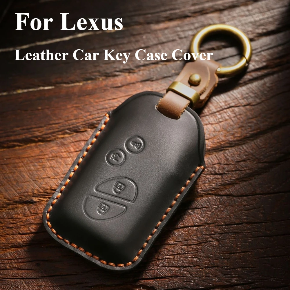 

For Lexus CT200H GX400 GX460 IS250 IS300C RX270 ES240 ES350 LS460 GS300 450h 460h Leather Car Key Case Cover