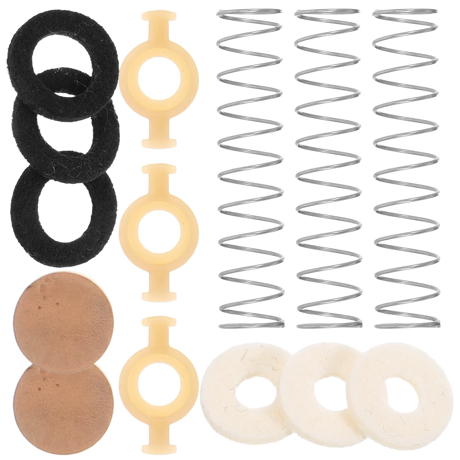 Trumpet Valve System Replacement Parts Metal Felt Washers Musical Instruments Accessories Small Repair Tool Term Use