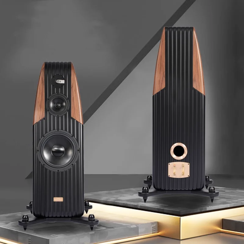 C2คริสตัล SBH-09 S-BACH แบบสามช่องดอกลำโพงลำโพง HiFi 300W-550W/8Ω