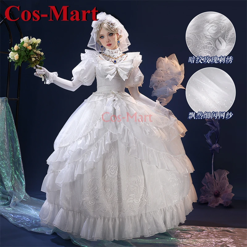 Cos-Mart Game Identity V Marie Cosplay Costume Promised Day Gorgeous Elegant Formal Dress Activity Party Role Play Clothing New