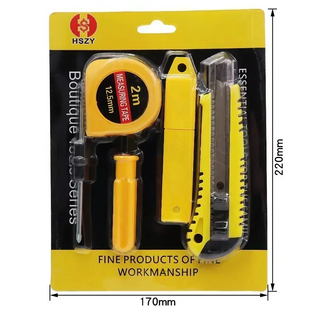 Heavy Duty Manual Wallpaper Cutter Utility Knife Set Trimming Tools for Home Improvement and DIY Projects