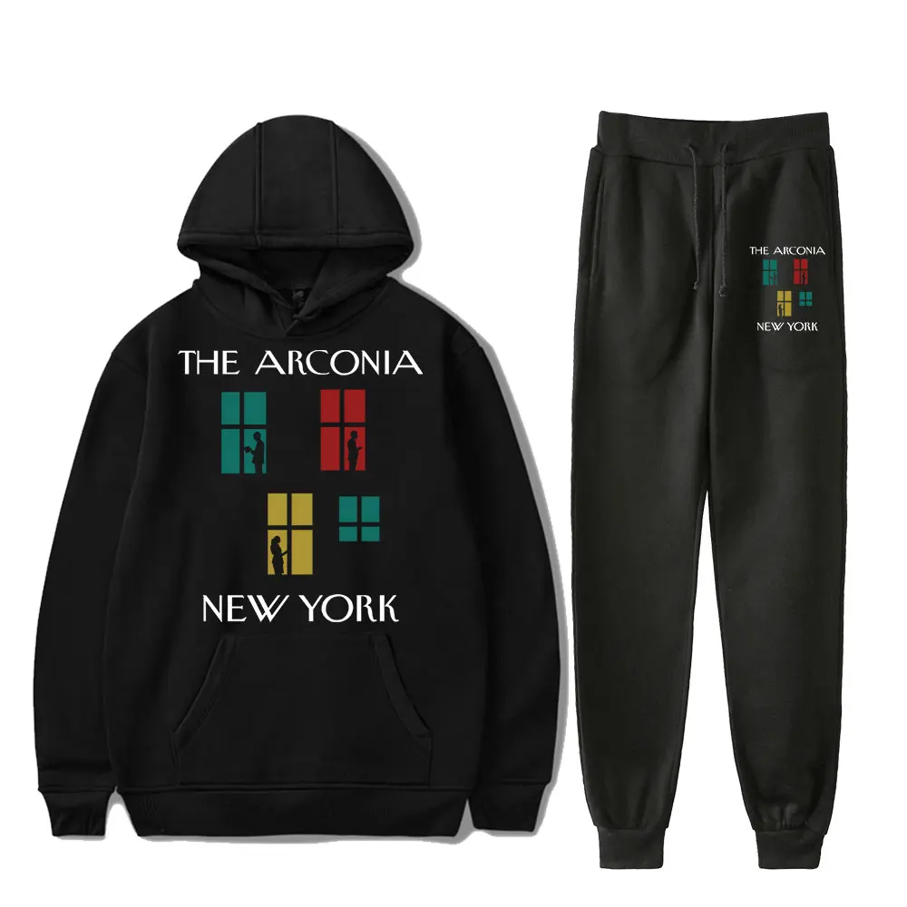 Only Murders in the Building The Arconia New York City Hoodies Set New Logo Merch Cosplay Women Men Fashion Casual Sweatshirts