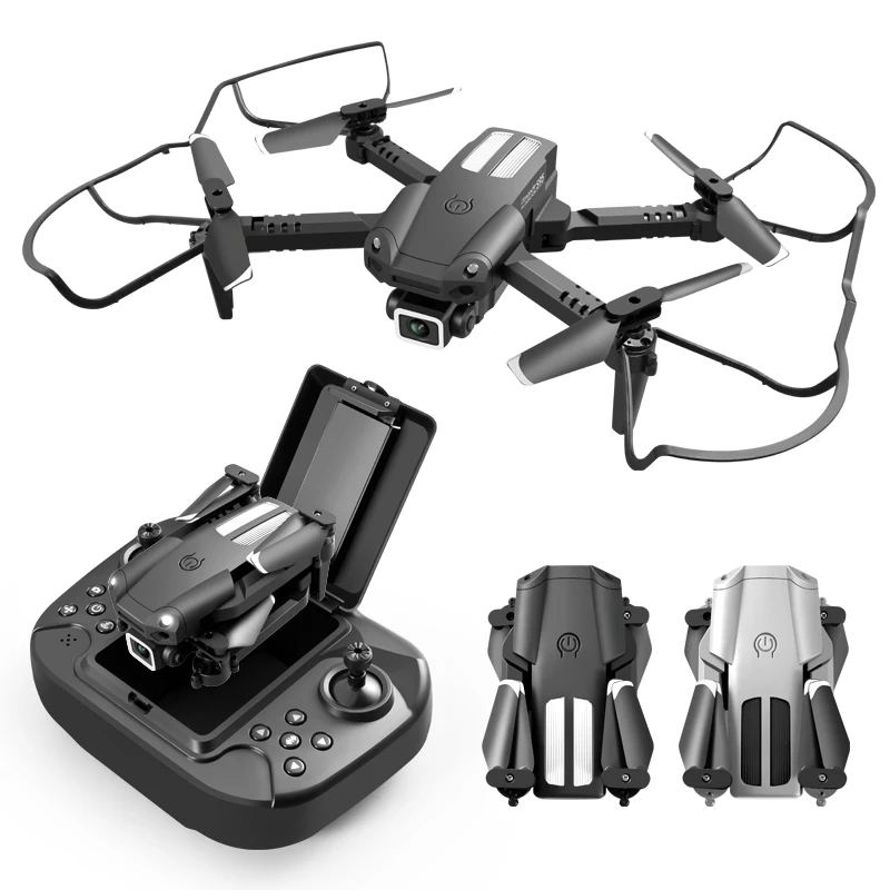 New S95 Mini Drone Four Axis Folding Aircraft Intelligent Obstacle Avoidance Drones 4K HD Dual Camera Remote Control FPV Dron