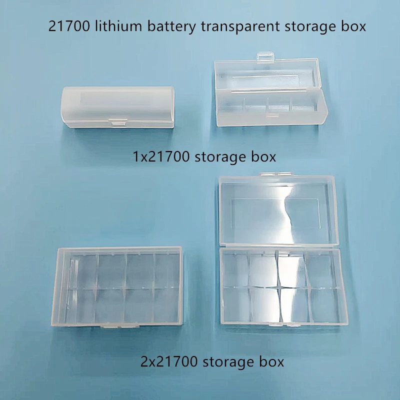 5PCS 21700 pojemnik na baterie litowa skrzynia na części przezroczysta opakowanie na baterie