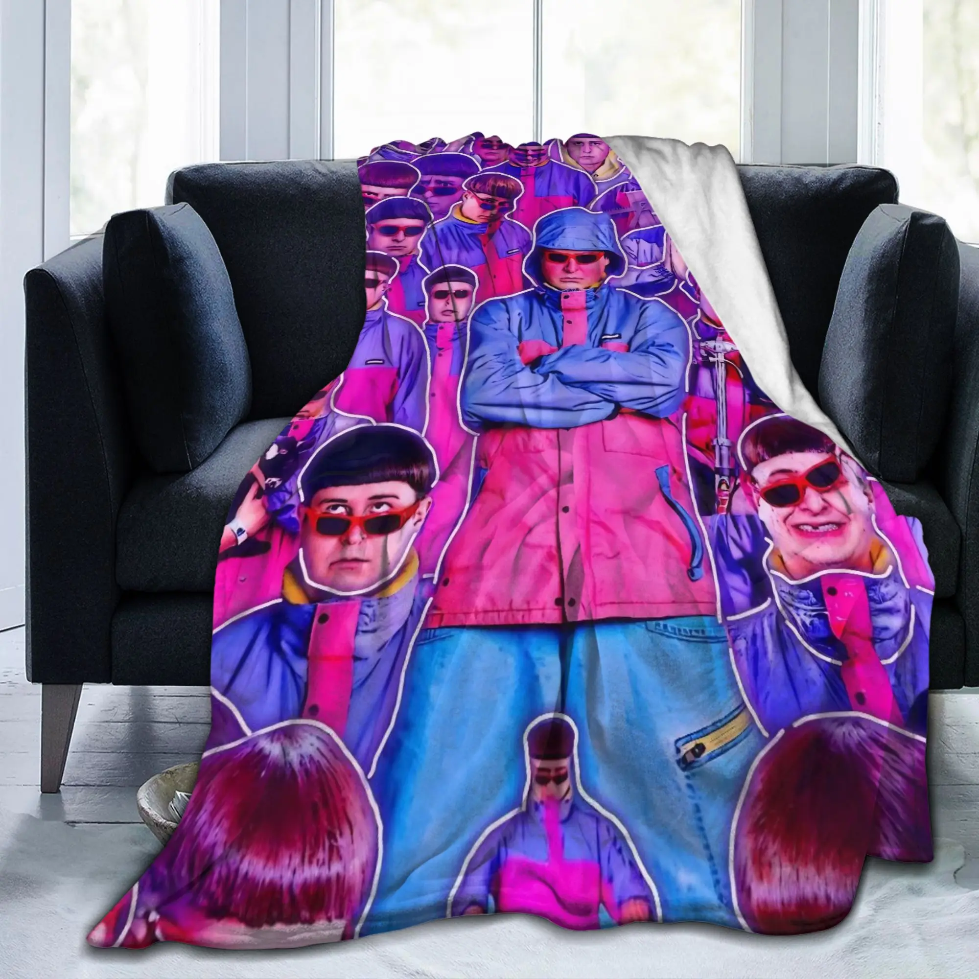 Olivers 1993-2026 RIP Memorial Trees Blanket Music Plush Bedding Throw Blankets Bedroom Sofa Ultra-Soft Decoration Breathable