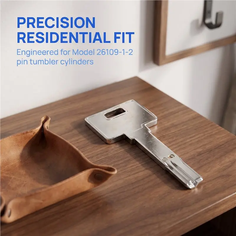 ABLU-Customized Universal Key Blank For Mul-T-Lock 252 Residential Key Blank Key Uncut