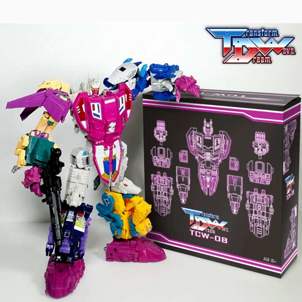 IN STOCK TDW TCW-08 TCW08 EX Upgrade Kit para Transformação TDW Power Of The Prime Abominus Action Figure Acessórios