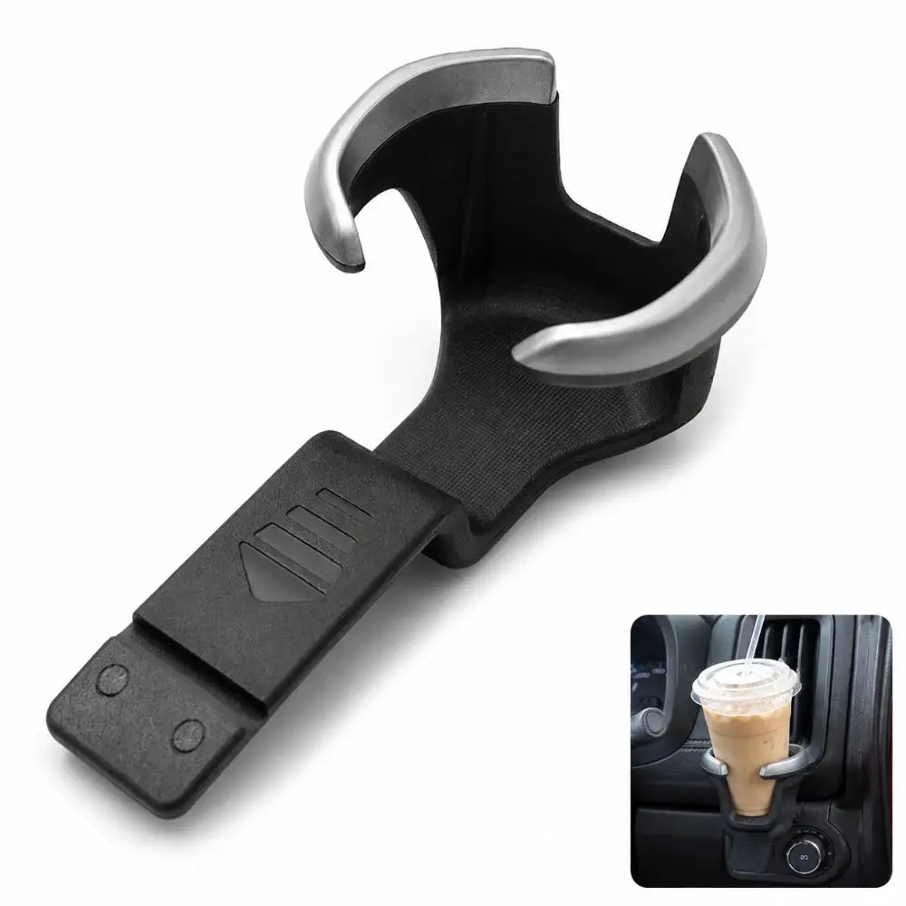 ABS Dashboard Cup Holder 2.7 Inch Opening 6 Inch Cup Holder Insert Open Ring for Chevrolet Colorado S10/Trailblazer 2017-2022