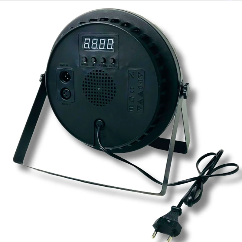 4 stuks 60 pixels full-color PAR-licht voor podium-, KTV-, bruiloft-, bar-, livestreaming-, feestzaal- en sfeerverlichting