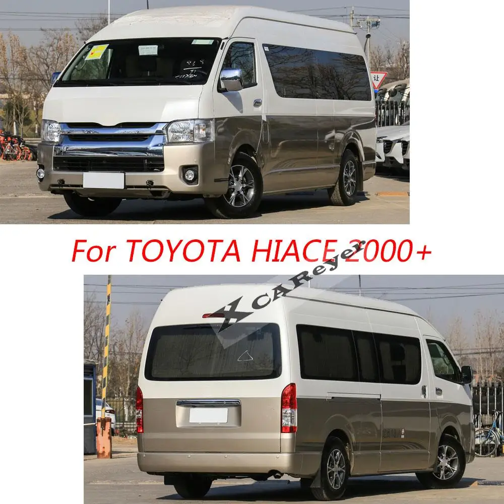 For TOYOTA HIACE 2000 2001 2002 2003 2004 Car Body Styling Sticker Plastic Window Glass Wind Visor Rain/Sun Guard Vent Parts