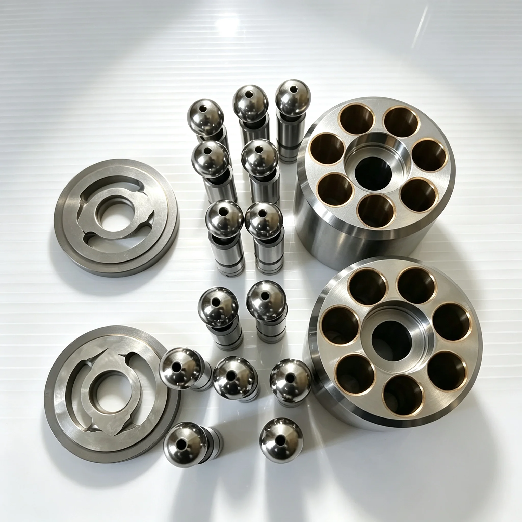 B2PV Hydraulic Pump Accessories Are Suitable for B2PV35 Piston Pump Repair Kit Piston Cylinder Sealing Plate, Valve Plate