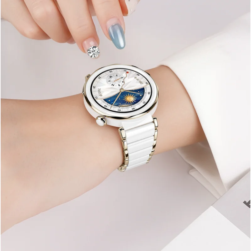 Ceramic watchband For Huawei Watch GT6 Pro GT5 GT4 46mm 41mm Sport Strap For Huawei watch GT5 Pro 42mm18mm 22mm Bracelet