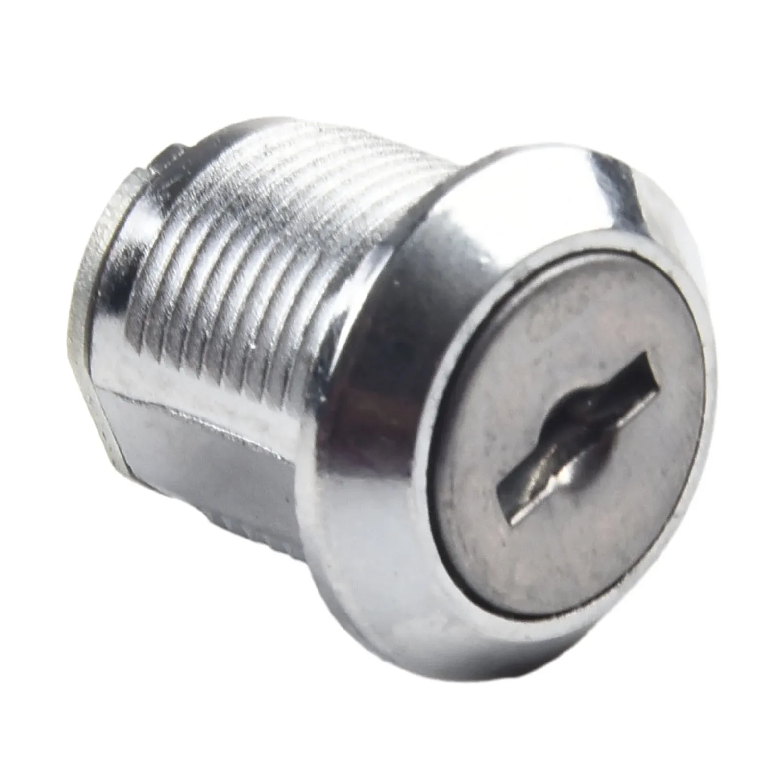 Mailbox Locker Cam Lock Accessory Bright Chrome Cabinet Cupboard Metal Part Replacement Tool With 2 Keys Door High Quality