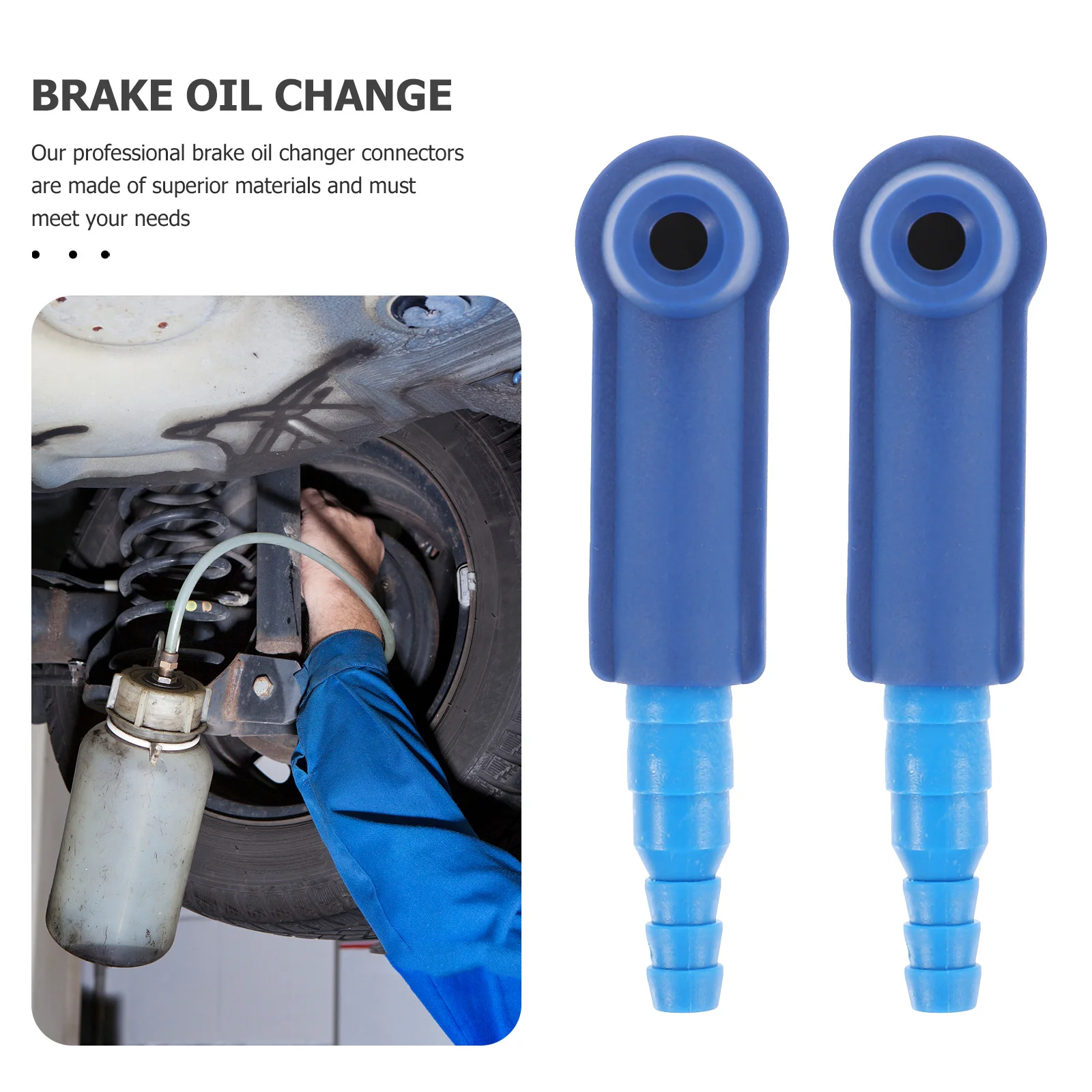 

Brake Fluid Replacement Tool with Pump Oil Bleeder Connector Car Fluid Exchange Kit Manual Filling System Durable Design