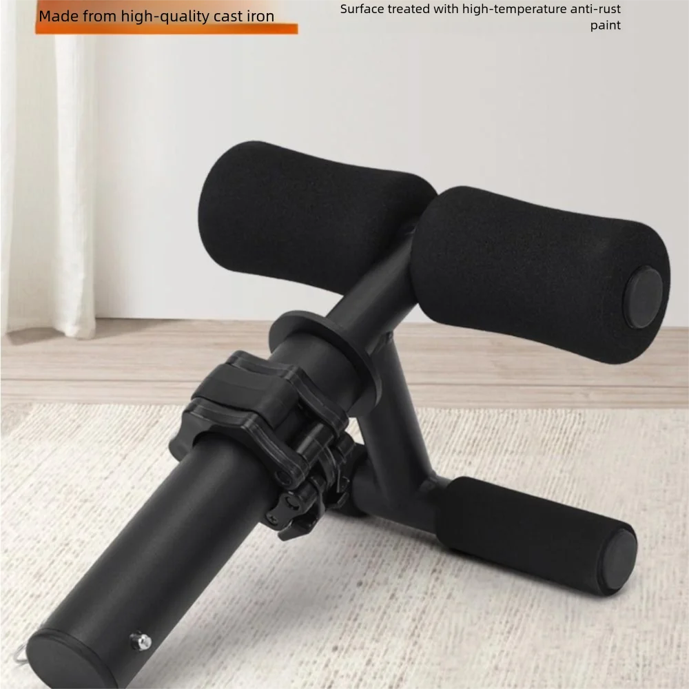 Detachable Tib Bar Adjustable Barbell Plate Buckle Tibialis Bar Leg Machine Comfortable Sturdy Biceps Femoris Exercise Machine