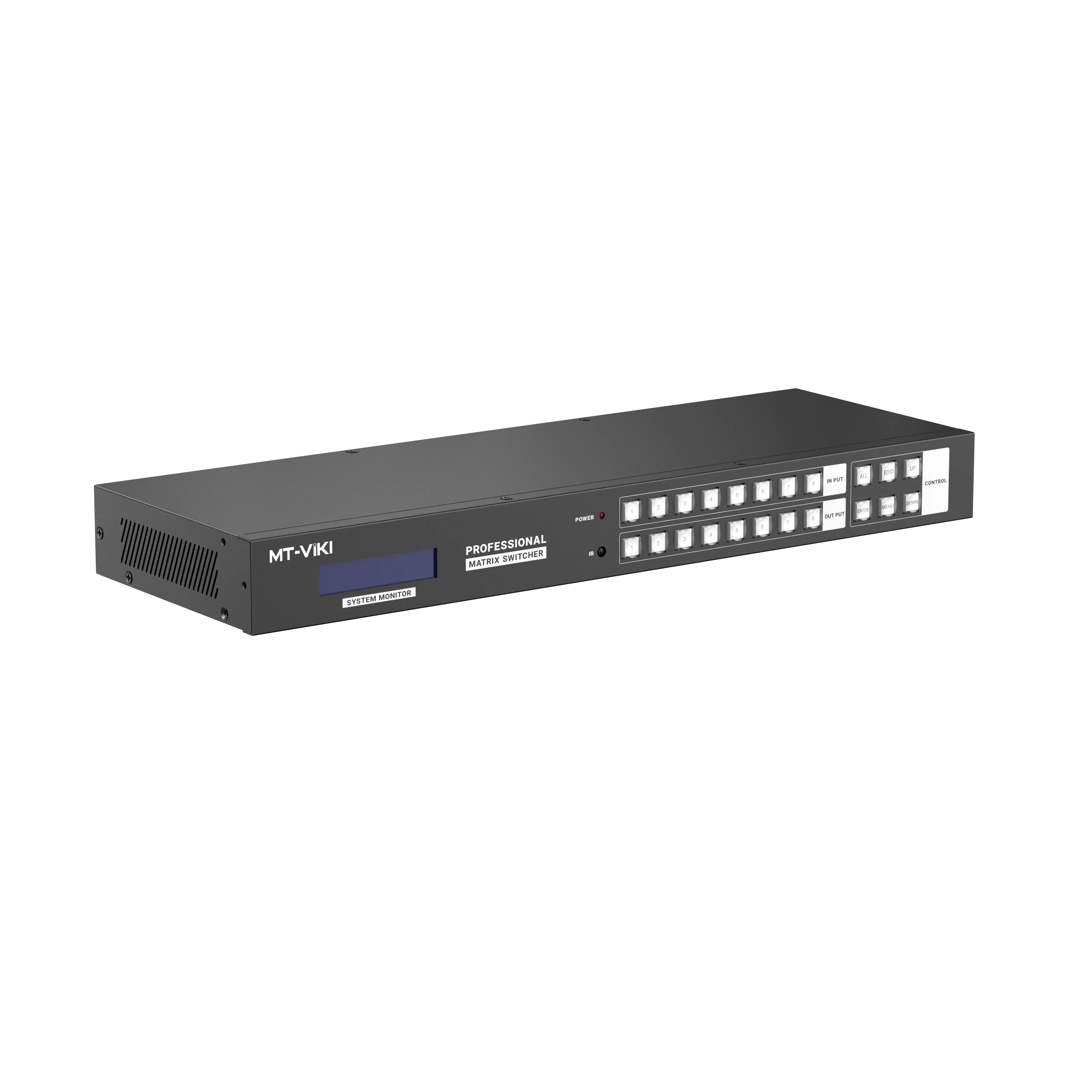 Matrix Switcher 8x8 with Splicing Mode, 4K 30Hz, Available for 4x4, 8x8, 8x16, 16x16