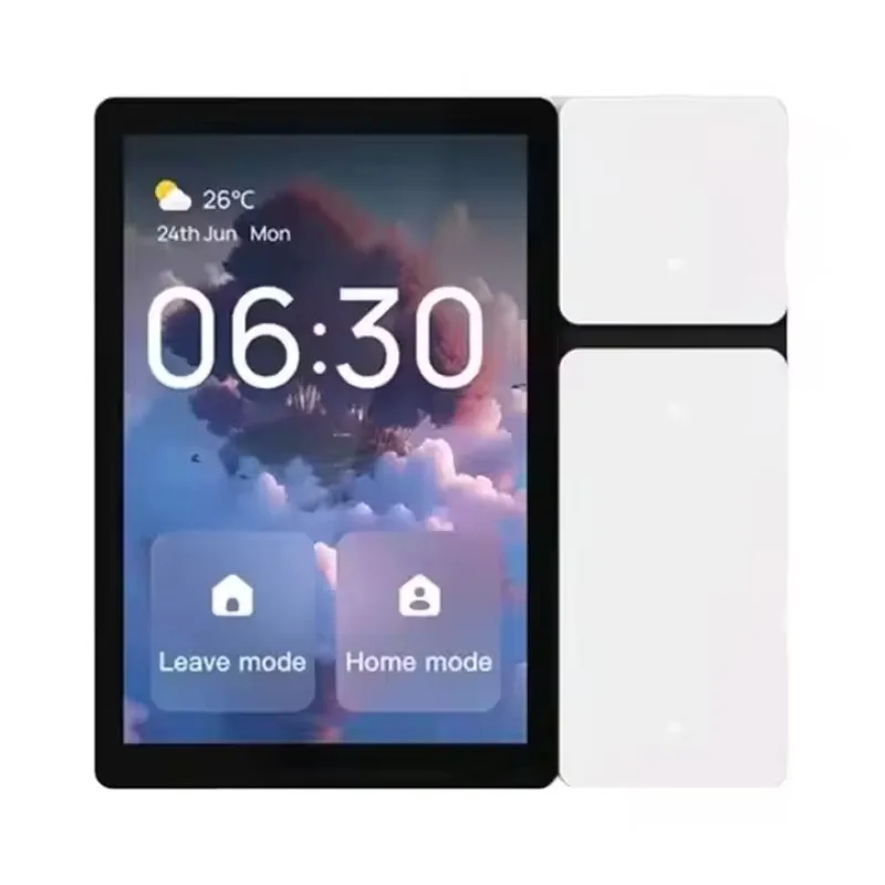 

2025 Smart Control Panel Min 3way Relay Switch 3.5 Inch Smart Control Panel Mini Built in Ir Gateway