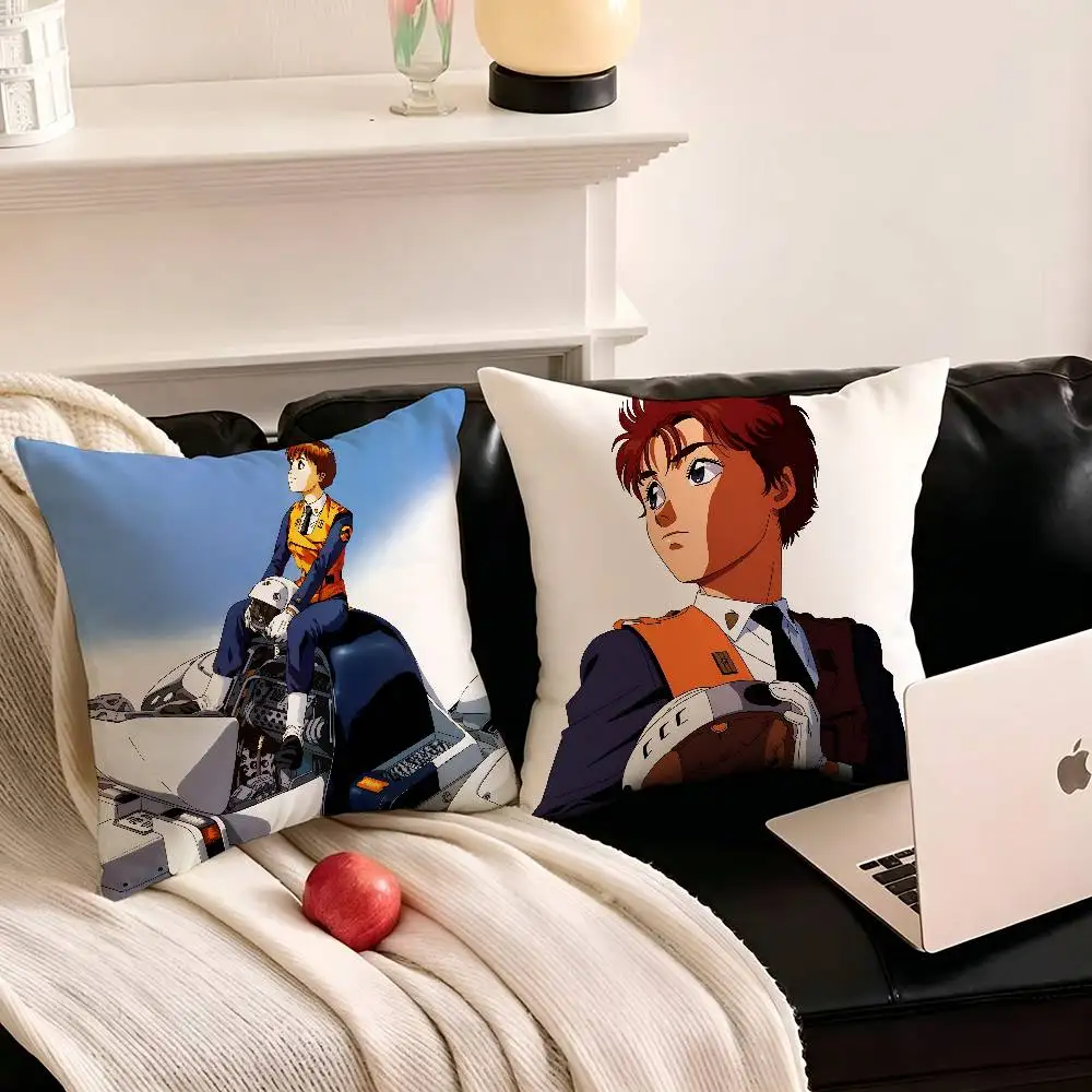 1pc Classic Anime Patlabor The Mobile Police Pillow Case Fashion Square Pillowcase Bedroom Sofa Room Ins Decoration Leisure