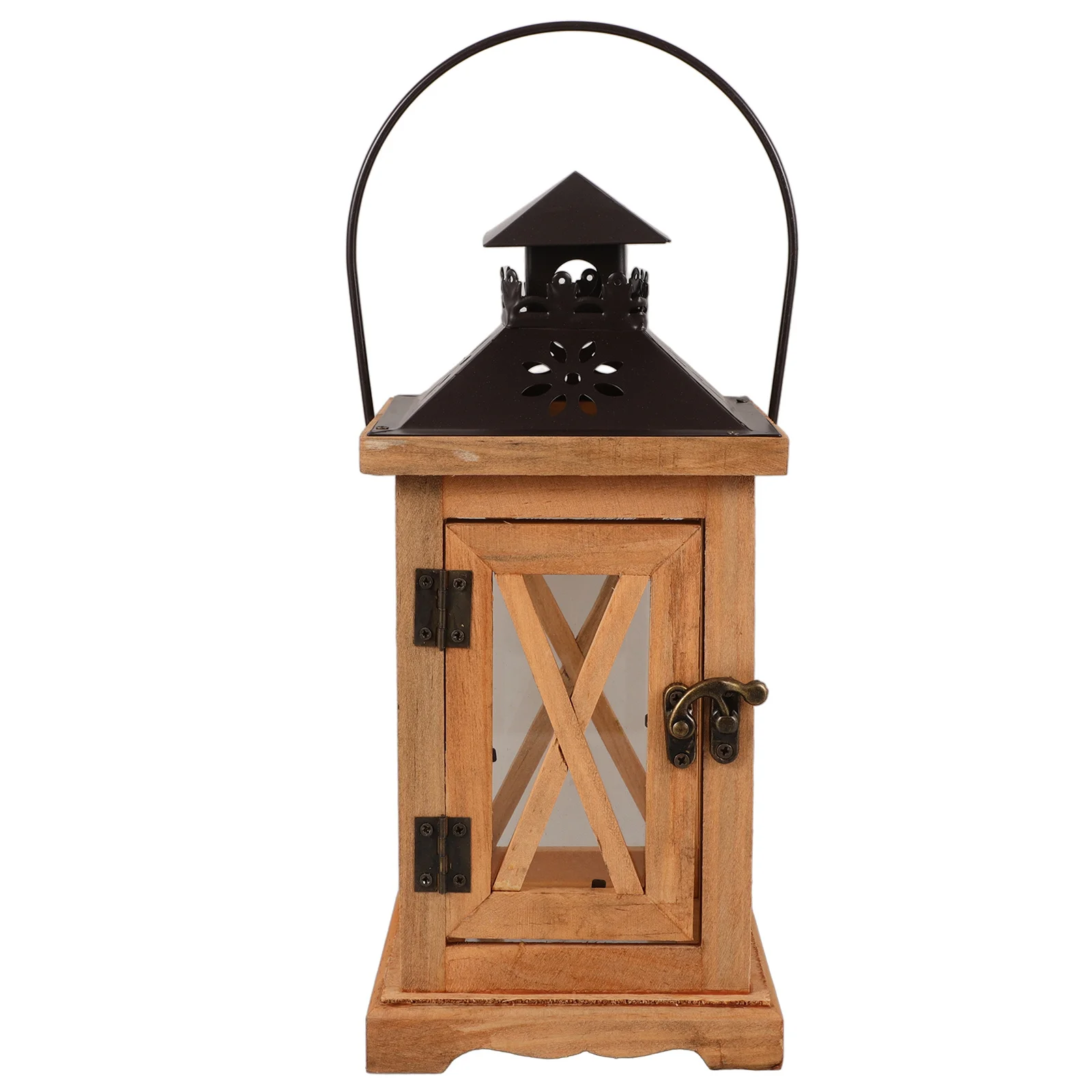 

Vintage Holder Rustic Lantern Candlestick For Wedding Home Decor Table Centerpiece Desktop Decorative