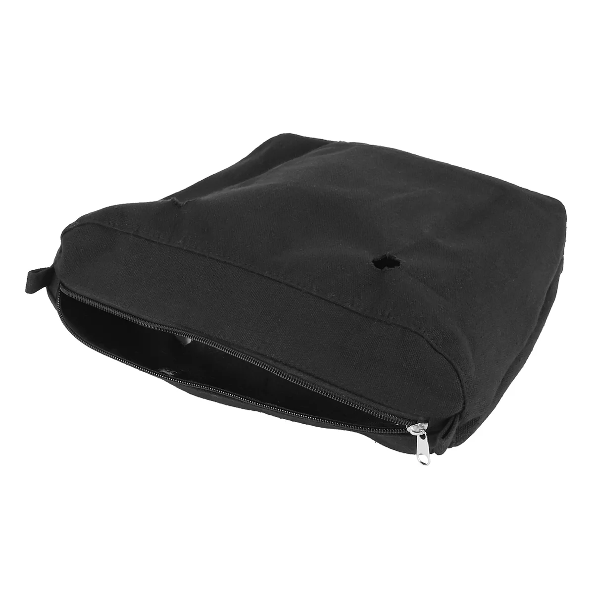 FZFZ Inserção de lona sólida à prova d'água, forro interno, bolso com zíper para bolsa Obag O, bolsa preta Mini