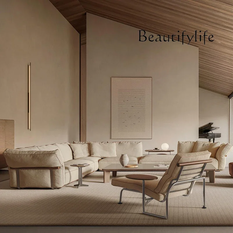 BJ Italian Minimalist Sofas High Quality Modern Living Room Design Unusual Sofa Leisure Creative Comfortable Sillon Cama Furnitu