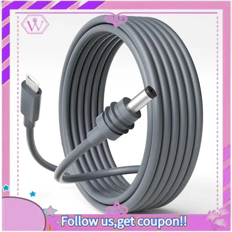 For Starlink Mini Cable 10FT Starlink Mini USB C To DC Power Cable Cord 100W Input USB Type C To DC Cable, 18AWG 3Meter