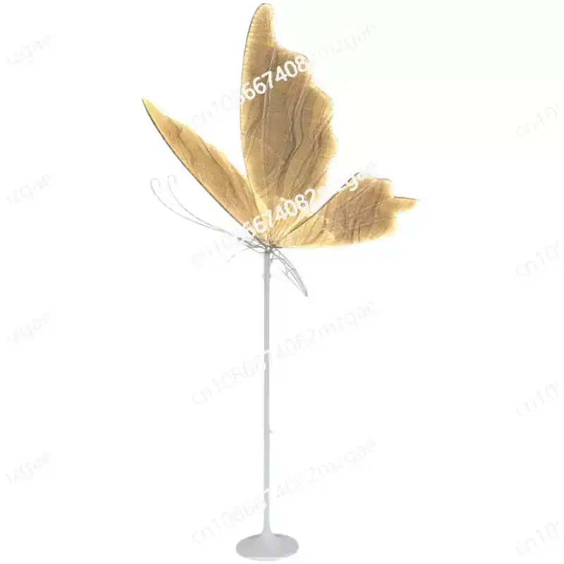 LED Butterfly Wings Hanging Ornament, Glowing Ceiling Decor for Wedding Stage & Runway, Event Photo Booth Backdrop