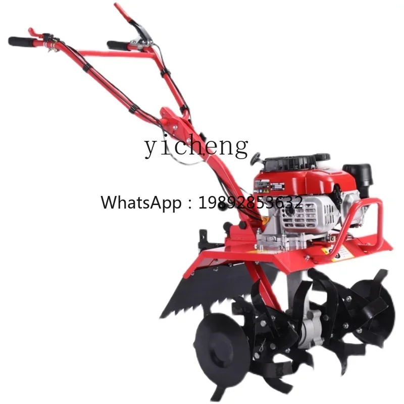 

TQH micro-tiller paddy field dryland dual-purpose ditch ridging weeding rotary tillage multi-functional small-scale