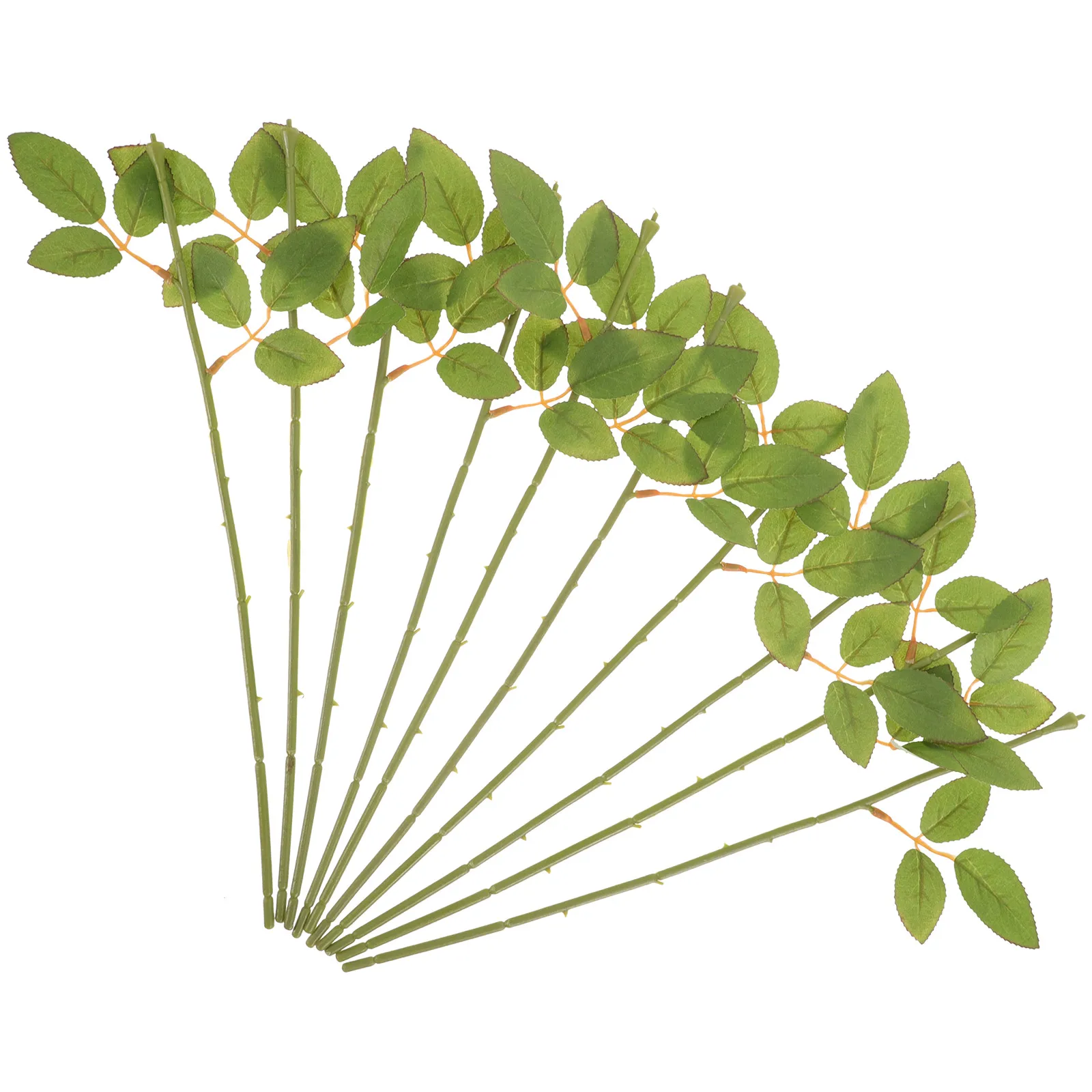 

20pcs Artificial Rose Stems 32CM for DIY Floral Decor Home Garden Office Supplies Flexible Plastic Material