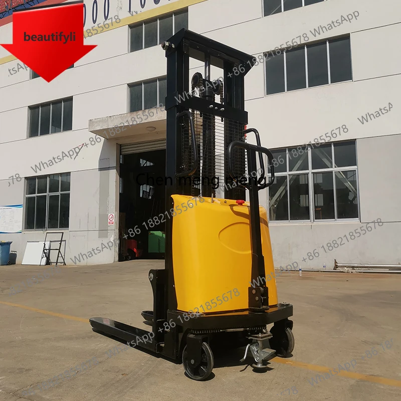 

Электрический штабелер нового поколения a38 2025, сертифицированный CE, грузоподъемность 1 тонна, высота подъема 5 метров