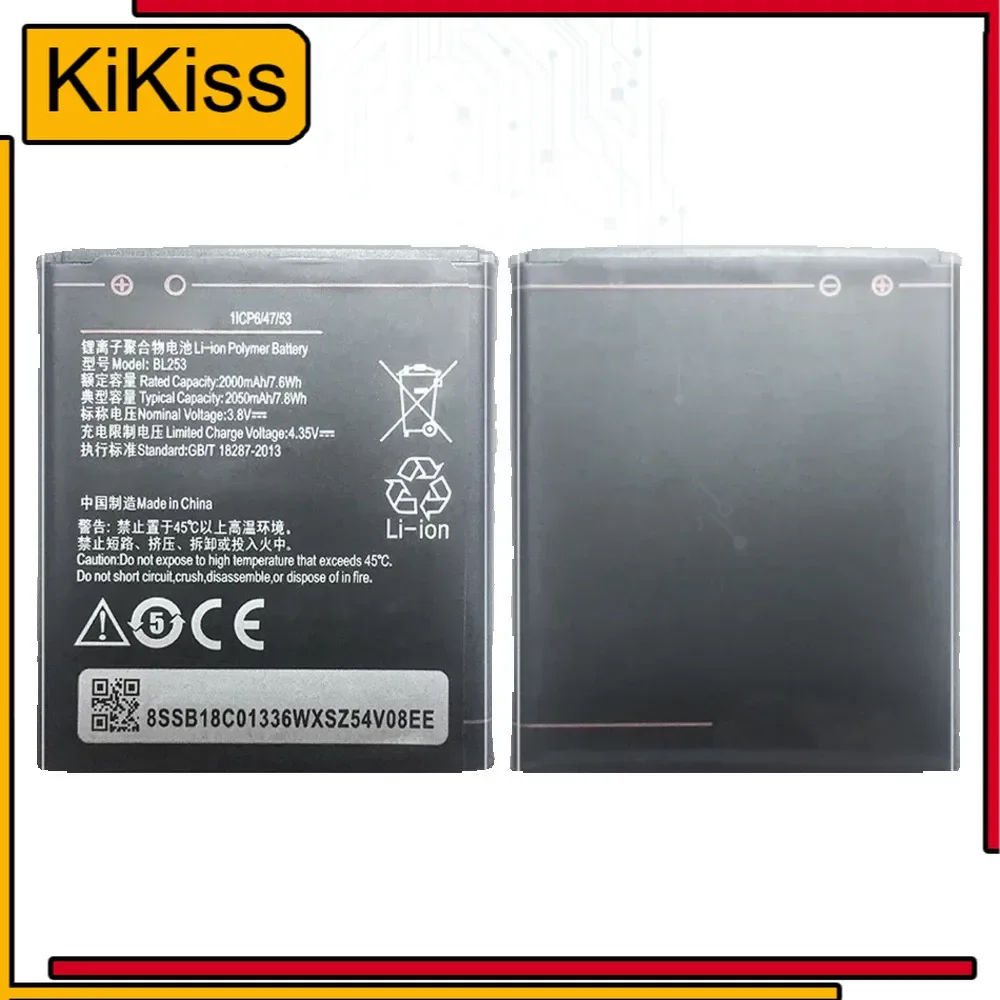 BL253 Аккумулятор мобильного телефона для Lenovo A2010 Bateria 2010/BL 253 BL-253 A1000 A1000m A 1000 2050 мАч