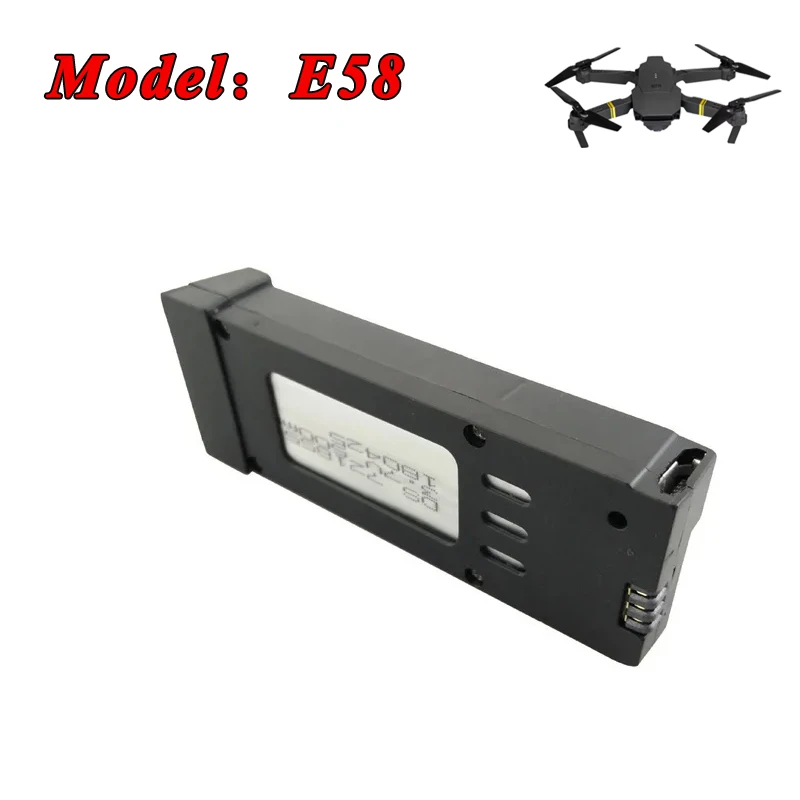 3.7 فولت 1200 مللي أمبير 1800 مللي أمبير بطارية ليبو ل E88 E88PRO E99 P1 K3 LS-E525 E525 PRO/ل E58 S168 JY019 JD19 بطارية توصيل خارجي #5