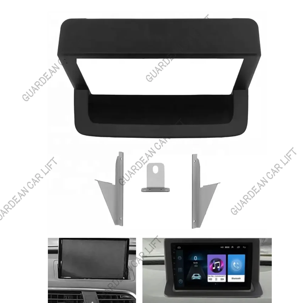 

Автомобильный радиоприемник Fascia Android MP5 DVD GPS плеер комплект панель Корпус рамка 2Din стерео панель для 2013-2018 AUDI Q3 (9 дюймов)