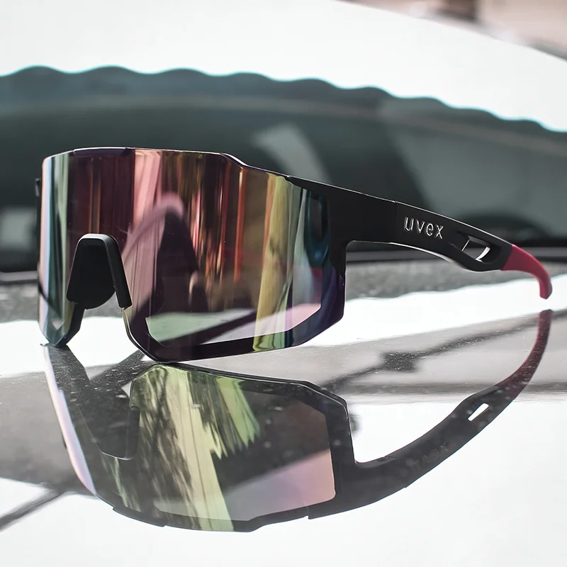 Fahrrad-Sonnenbrille für Männer und Frauen, Outdoor-Sport MTB Rennrad-Brille, Fahrrad-Sonnenbrille, Mountainbike-Brille, Angel- und Rennbrille