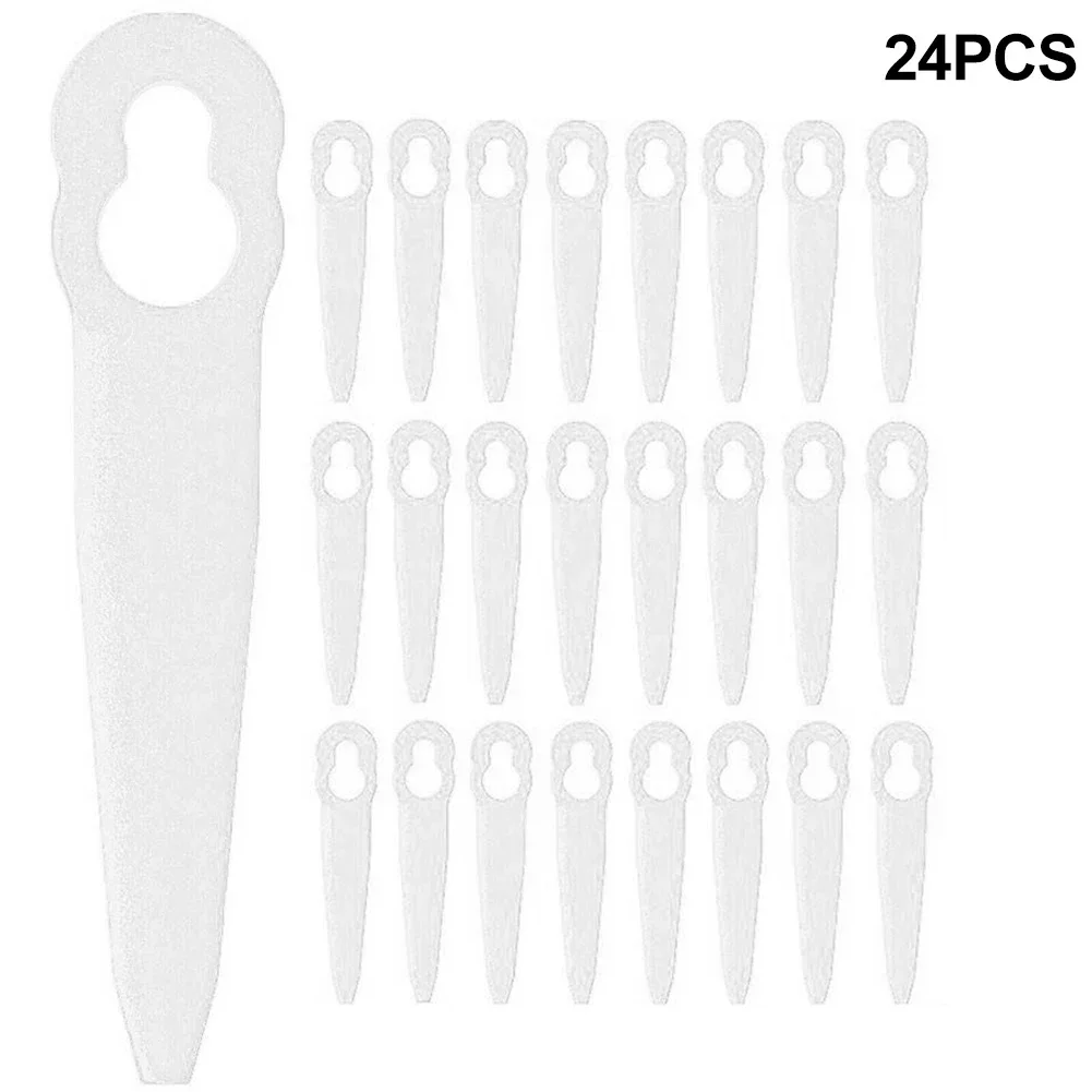 Imagem -04 - para Bosch f 016800177 Lâminas de Segurança de Plástico Art 23 Accu Trim Pacote de 24 para Aparador de Grama sem Fio