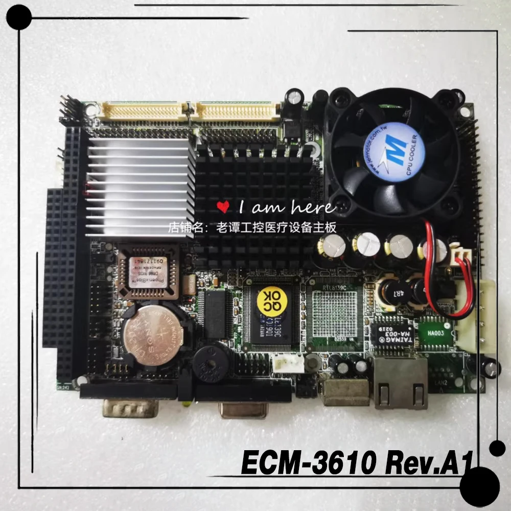 

ECM-3610 Rev.A1 industrial control motherboard ROBO-513-E6
