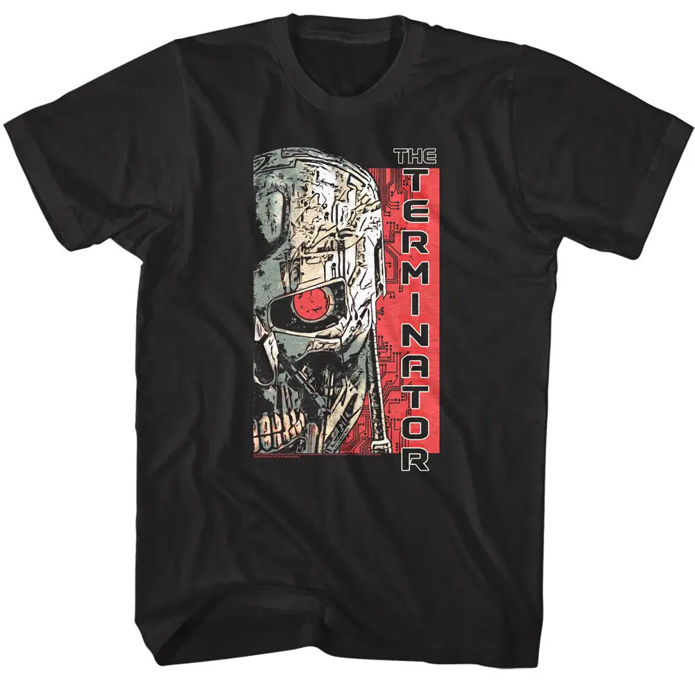 Terminator Cyborg Comic Sketch Men'S T Shirt 800 Cyberdyne Robot Novel