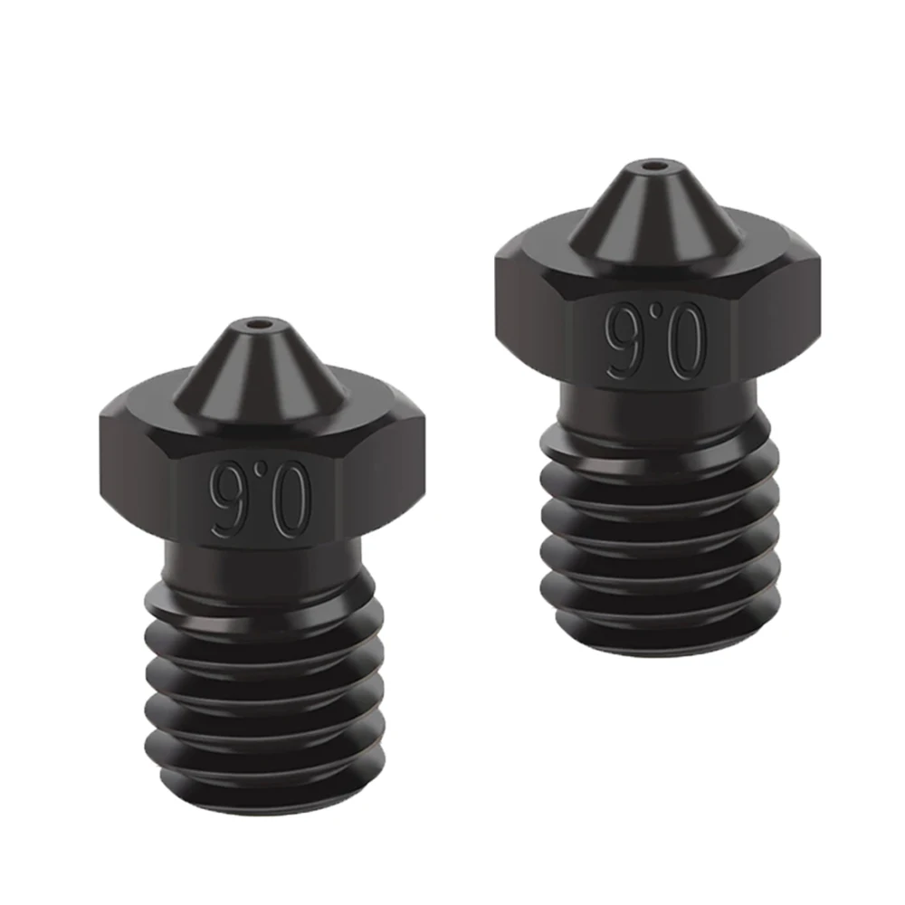 Buse E3D en acier trempé 0.2/0.4/0.6/0.8mm pour extrudeuse Titan Prusa i3 MK3 MK3 + E3D V6, accessoires d'imprimante 3D
