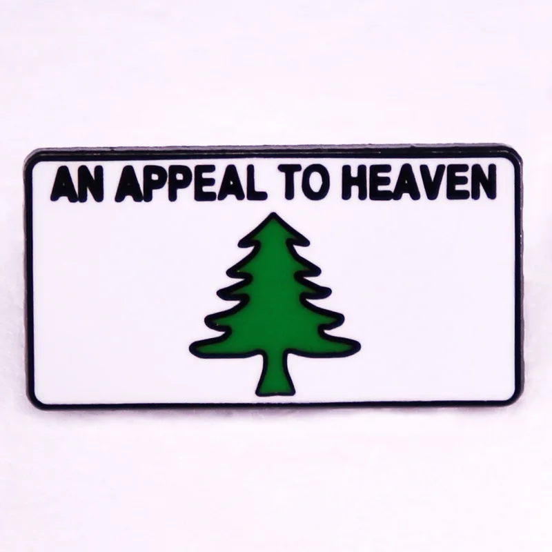 

An Appeal to Heaven The Pine Tree Flag Enamel Pin badge brooch jewelry
